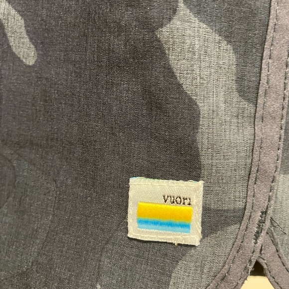 Vuori Banks shorts - Blue camo, size small, 9” inseam - Picture 2 of 7